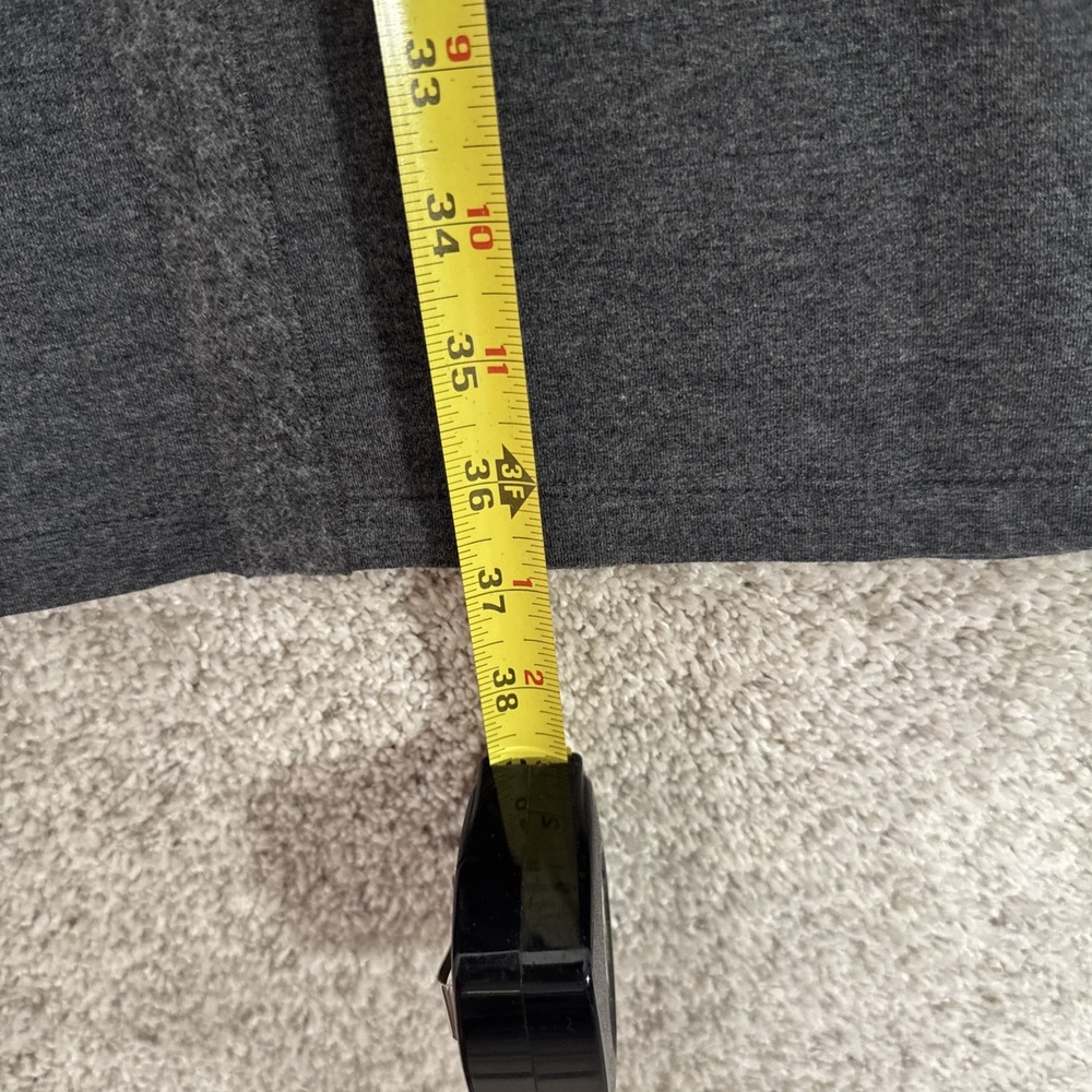 SOMA Women's Open Front Cardigan Sweater Gray 3/4‎ Sleeve; Size L - Picture 5 of 6